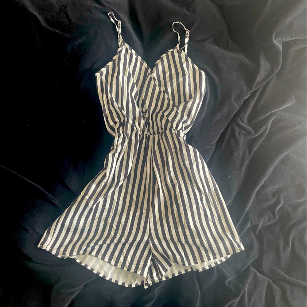 Romper spaghetti strap